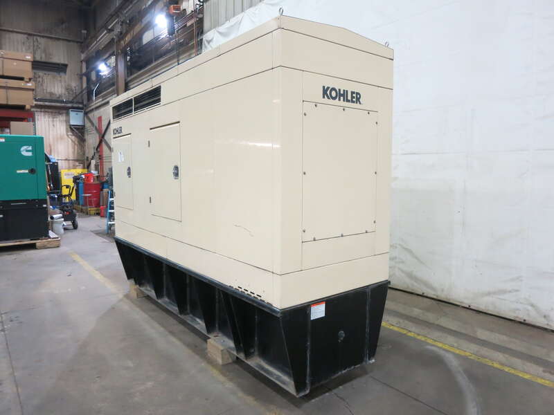 Used Kohler 80REOZJ Diesel Generator, 234 Hrs