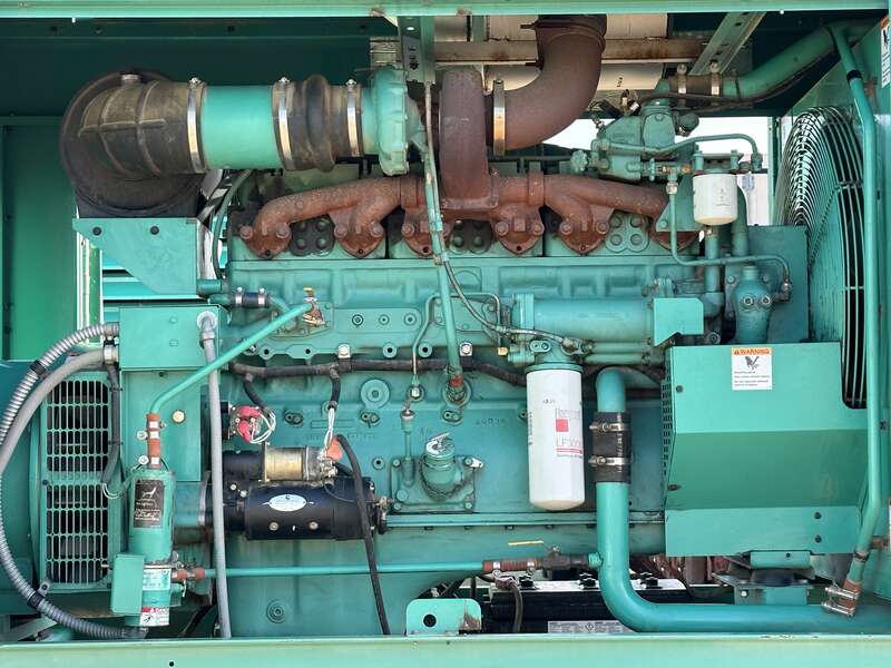 Used Cummins DFCB NTA-855-G2 Diesel Generator, 735 Hrs