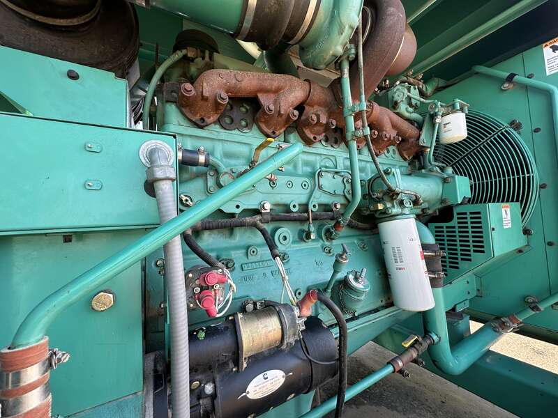 Used Cummins DFCB NTA-855-G2 Diesel Generator, 735 Hrs