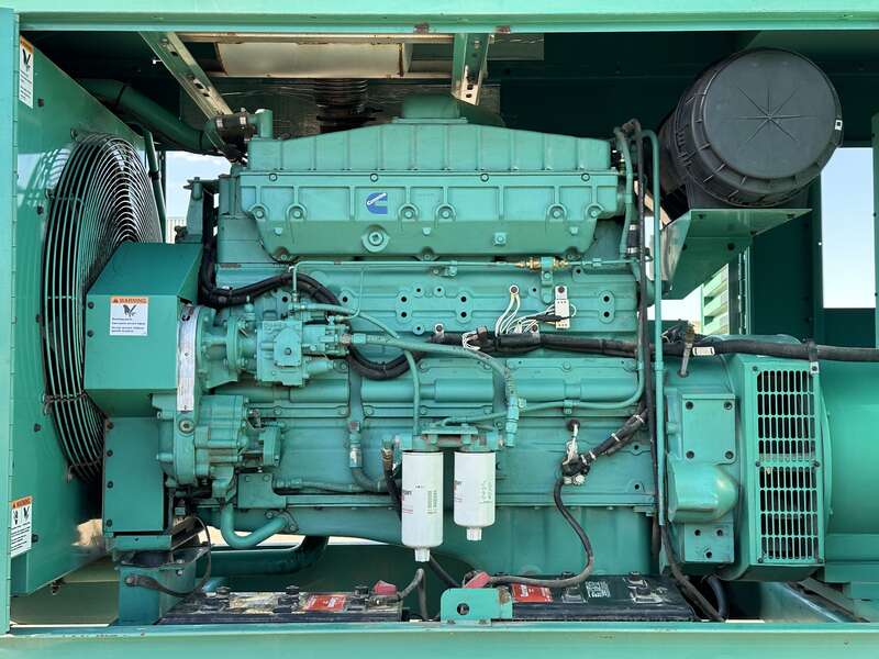 Used Cummins DFCB NTA-855-G2 Diesel Generator, 735 Hrs