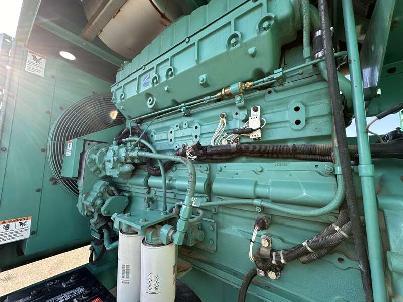 Used Cummins DFCB NTA-855-G2 Diesel Generator, 735 Hrs