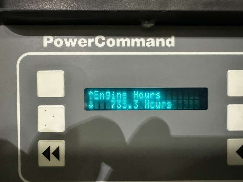 Used Cummins DFCB NTA-855-G2 Diesel Generator, 735 Hrs