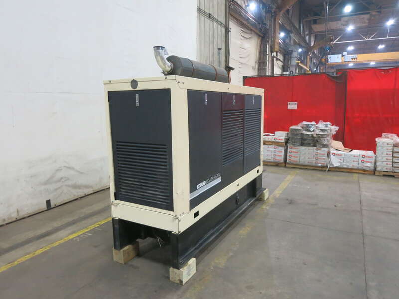 Used Kohler 100REOZJ Diesel Generator, 487 Hrs