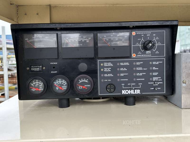 Used Kohler 100REOZJ Diesel Generator, 487 Hrs