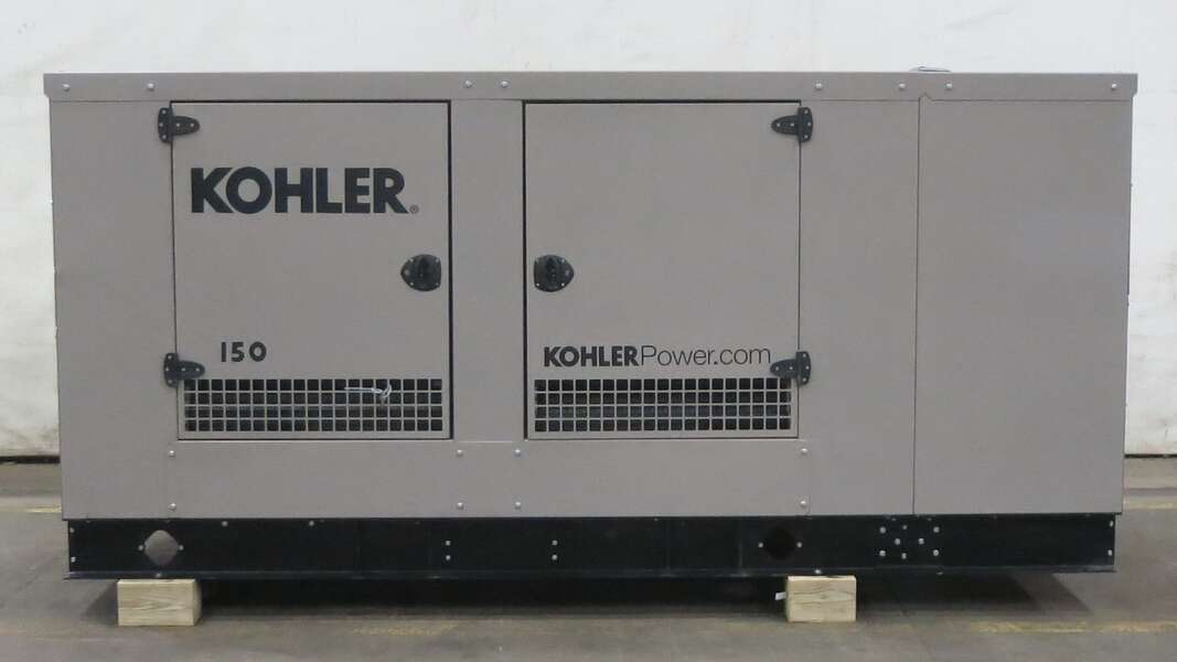 New Kohler 150ERESC Natural Gas / Propane Generator, 0 Hrs, EPA Certified Single Phase