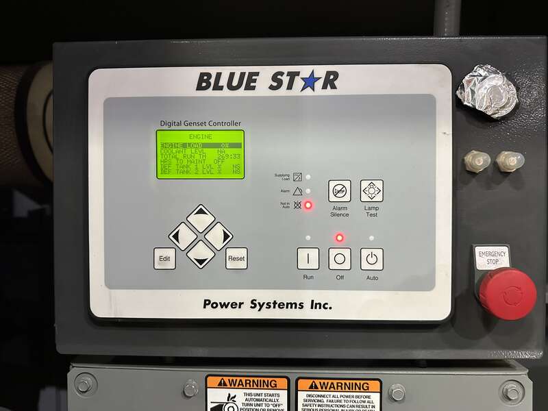Used Blue Star Power Systems NG200 Natural Gas / Propane Generator, 270 Hrs, EPA Certified