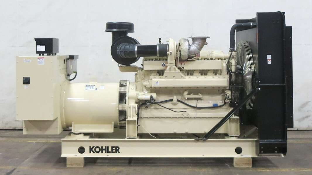 Used Kohler 600REOZM Diesel Generator 2 Hrs
