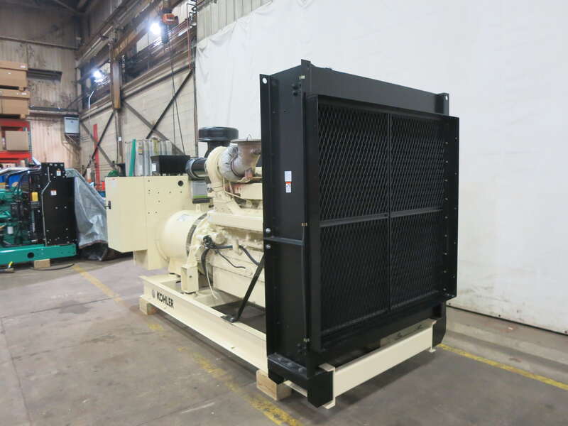 Used Kohler 600REOZM Diesel Generator 2 Hrs