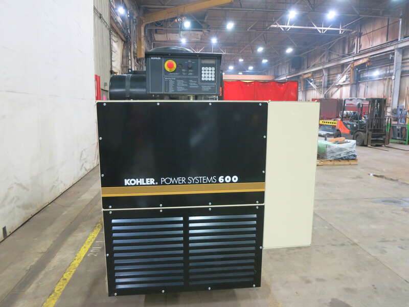 Used Kohler 600REOZM Diesel Generator 2 Hrs