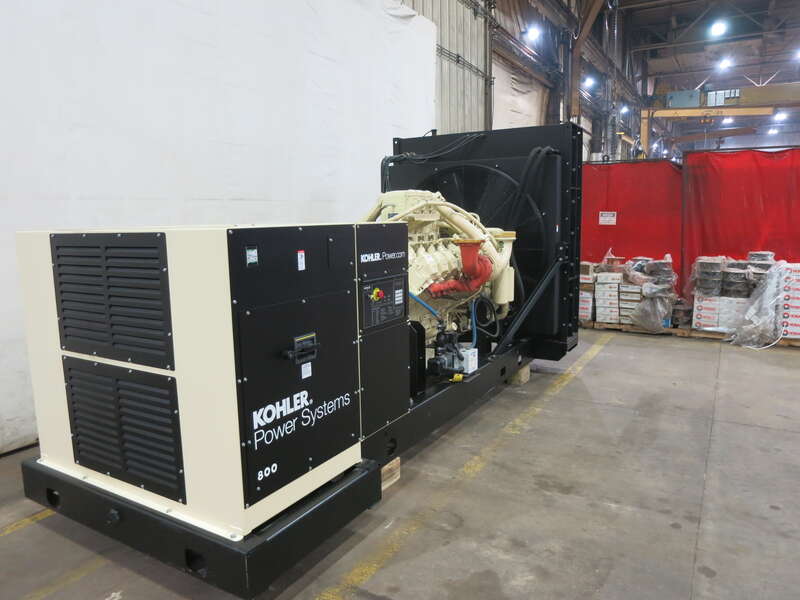 Used Kohler 800REOZDE Diesel Generator, 2 Hrs, EPA Tier 2