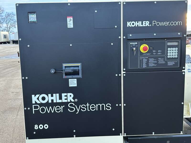 Used Kohler 800REOZDE Diesel Generator, 2 Hrs, EPA Tier 2