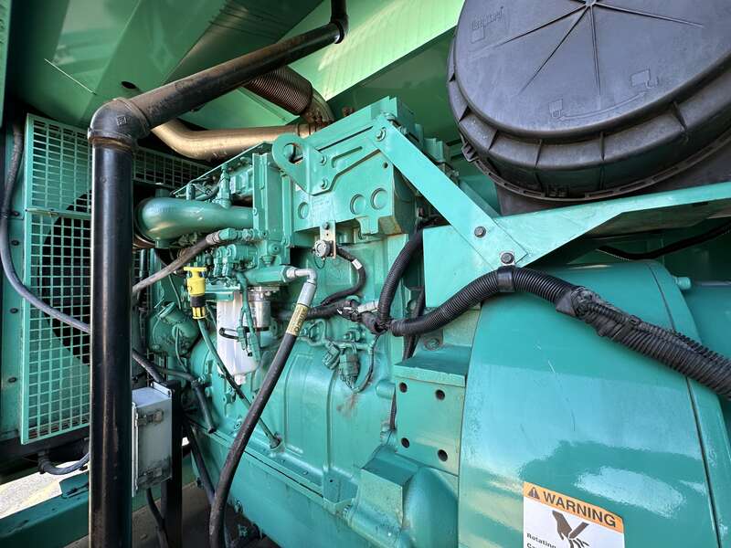 Used Cummins DFEH QSX15-G9 Diesel Generator, 335 Hrs, EPA Tier 2