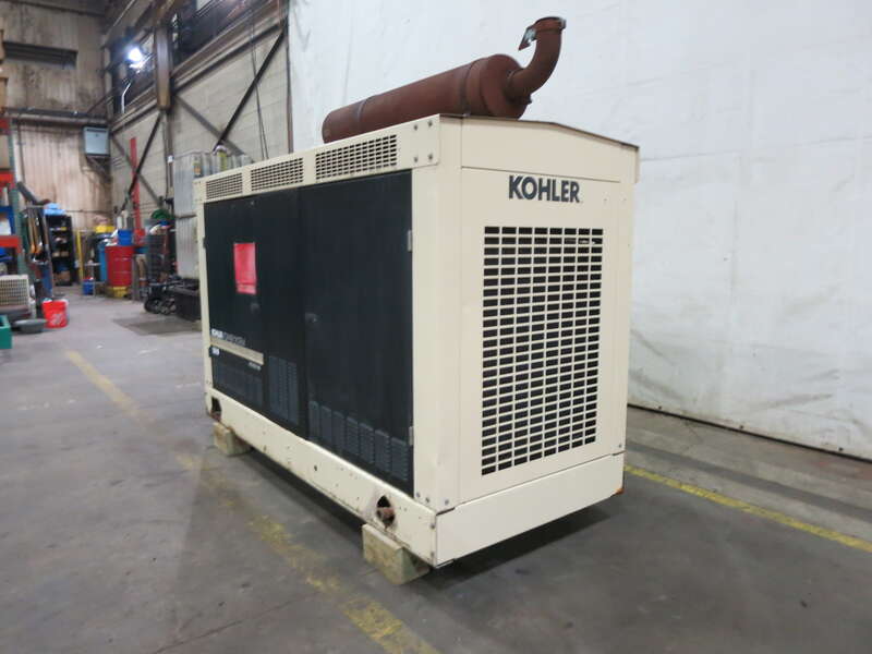 Used Kohler 100RZG Natural Gas / Propane Generator, 778 Hrs