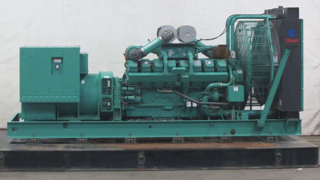 Used Cummins DFLB KTA50-G2 Diesel Generator, 137 Hrs
