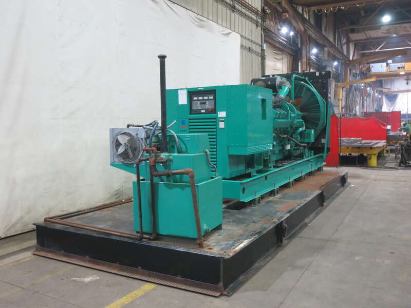 Used Cummins DFLB KTA50-G2 Diesel Generator, 137 Hrs