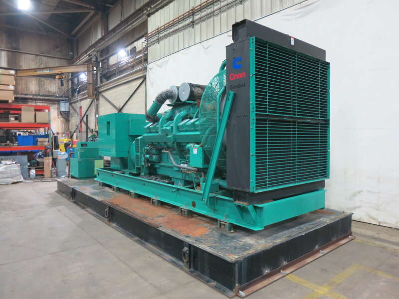 Used Cummins DFLB KTA50-G2 Diesel Generator, 137 Hrs