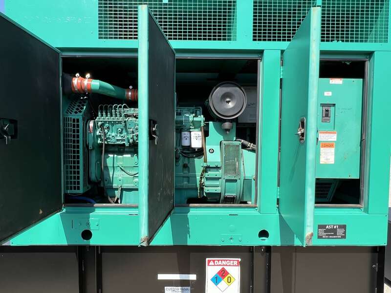 Used Cummins DGFC 6CTA8.3-G1 Diesel Generator, 350 Hours