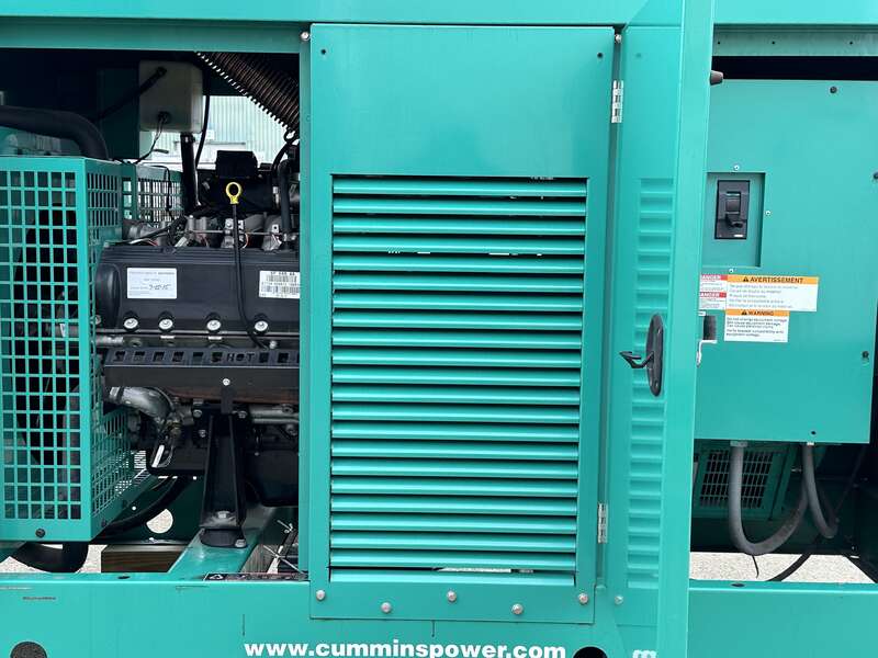 Used Cummins GGHH Natural Gas / Propane Generator, 181 Hrs, EPA Certified 1 or 3 Phase