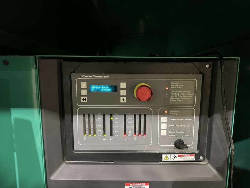 Used Cummins GGHH Natural Gas / Propane Generator, 181 Hrs, EPA Certified 1 or 3 Phase