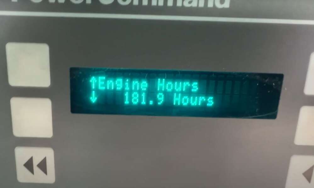 Used Cummins GGHH Natural Gas / Propane Generator, 181 Hrs, EPA Certified 1 or 3 Phase