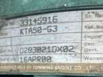 Used Cummins DFLC KTA50-G3 Diesel Generator, 1402 Hrs