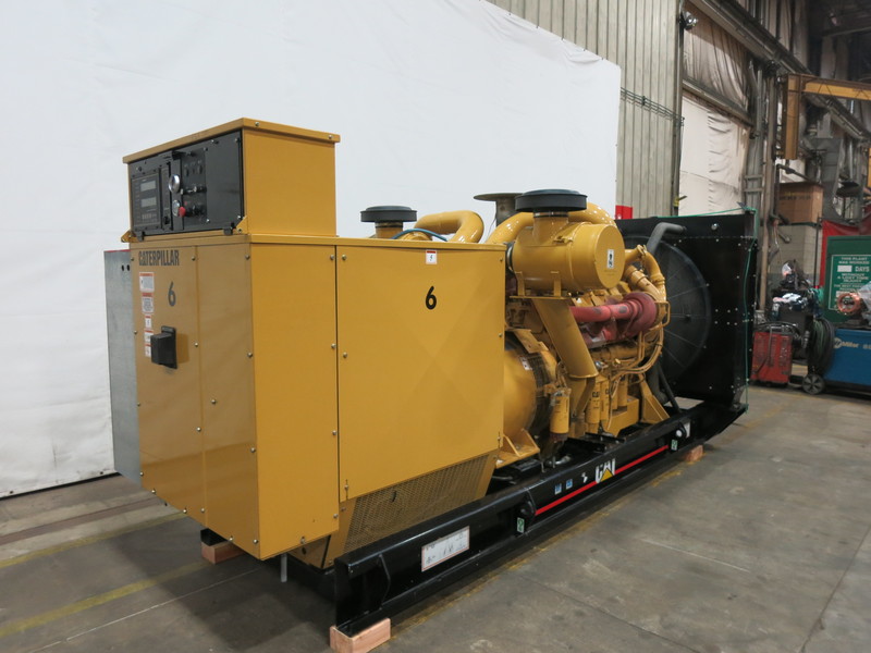 Used Caterpillar 3412 Diesel Generator, 903 Hrs