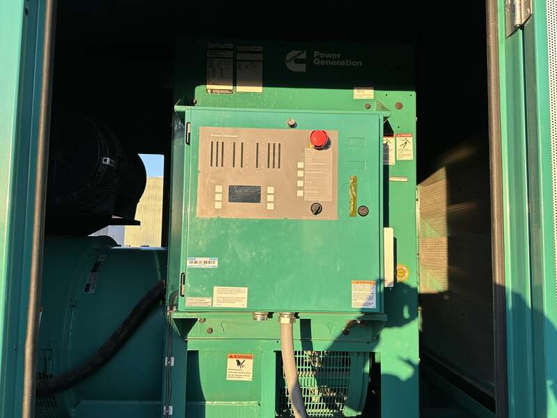 Used Cummins DFEJ QSX15-G9 NR2 Diesel Generator 126 Hrs, EPA Tier 2