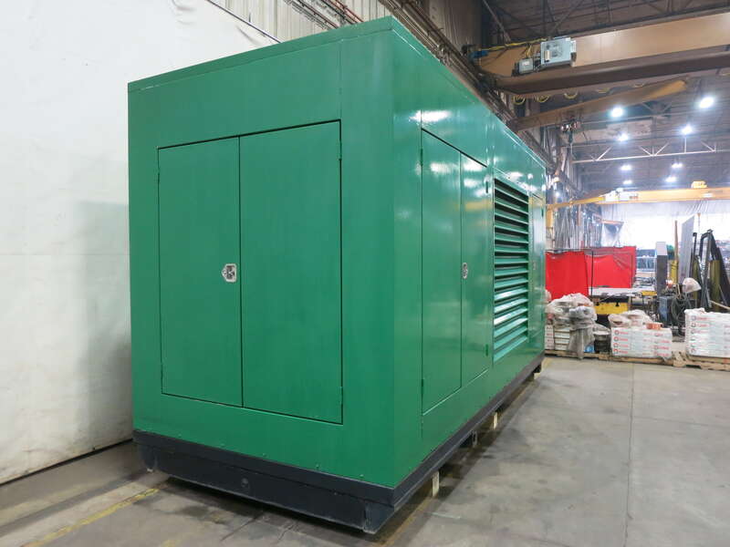 Used Cummins DFHB QST30-G2 Diesel Generator 259 Hrs
