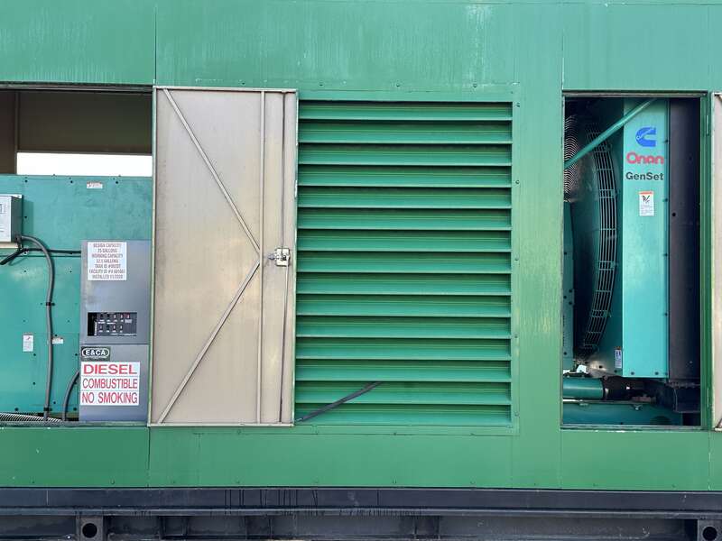 Used Cummins DFHB QST30-G2 Diesel Generator 259 Hrs