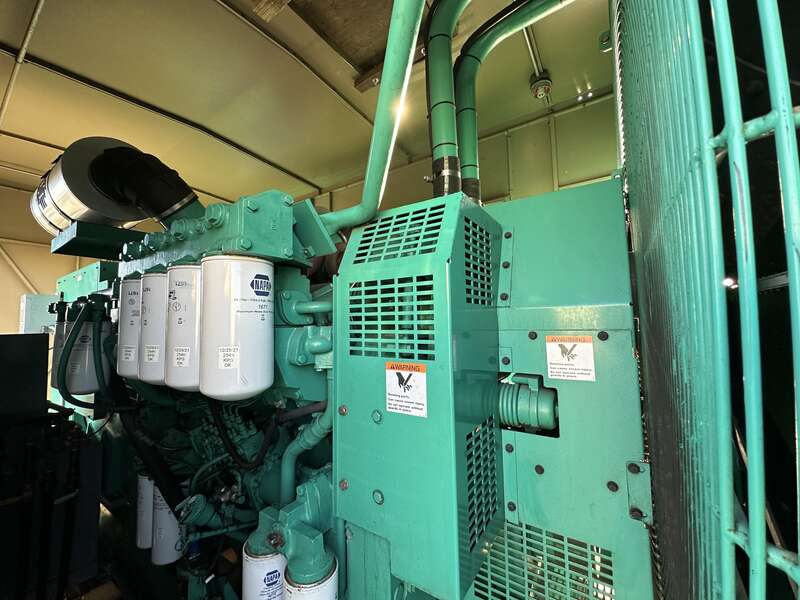 Used Cummins DFHB QST30-G2 Diesel Generator 259 Hrs