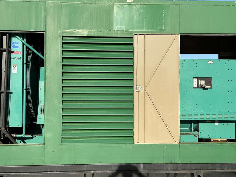 Used Cummins DFHB QST30-G2 Diesel Generator 259 Hrs