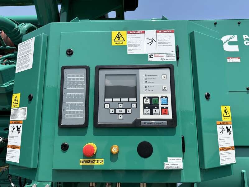 New Cummins DQKAB QSK60-G6  Diesel Generator, EPA Tier 2
