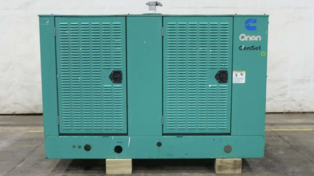 Used Cummins GGFC Natural Gas Generator, 213 Hrs 1 or 3 Phase