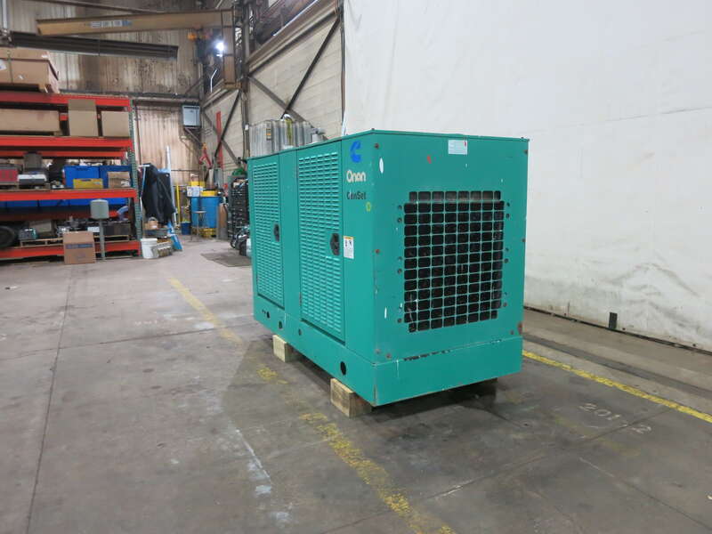 Used Cummins GGFC Natural Gas Generator, 213 Hrs 1 or 3 Phase