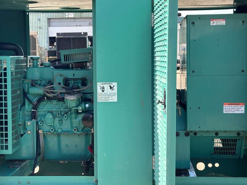 Used Cummins GGFC Natural Gas Generator, 213 Hrs 1 or 3 Phase
