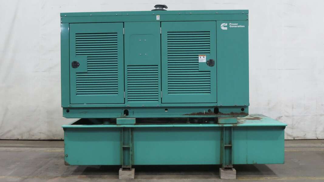 Used Cummins DQDAC QSL9-G5 Diesel Generator, 258 Hrs