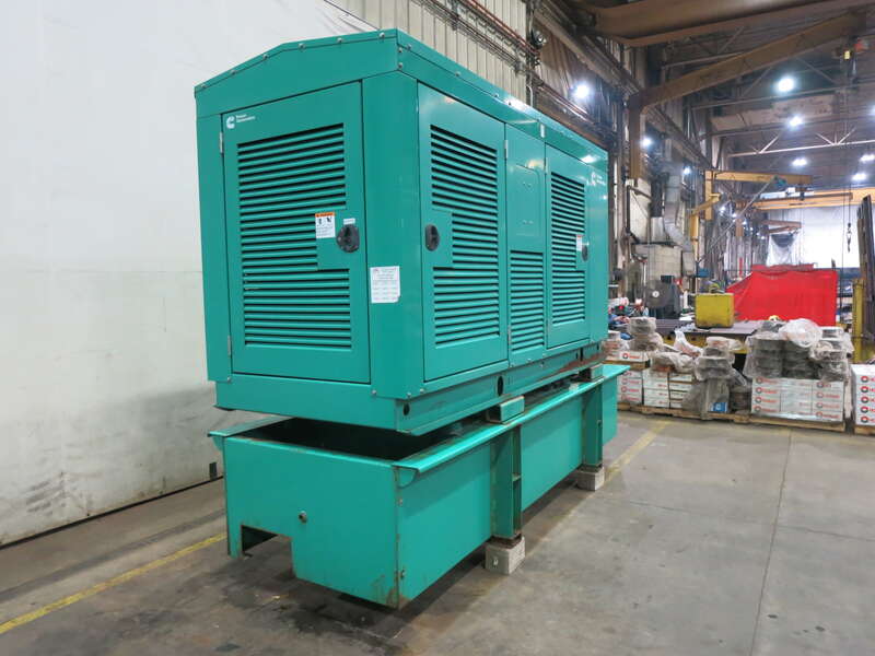 Used Cummins DQDAC QSL9-G5 Diesel Generator, 258 Hrs