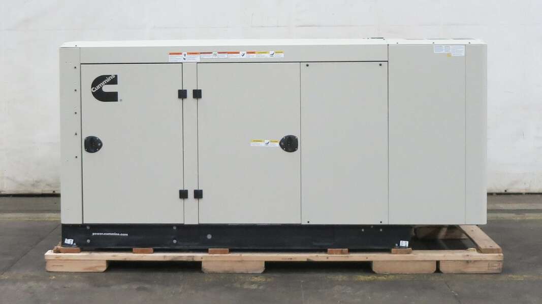 New Cummins C50N6 QSJ5.9G Natural Gas / Propane Generator, EPA Certified - Single Phase