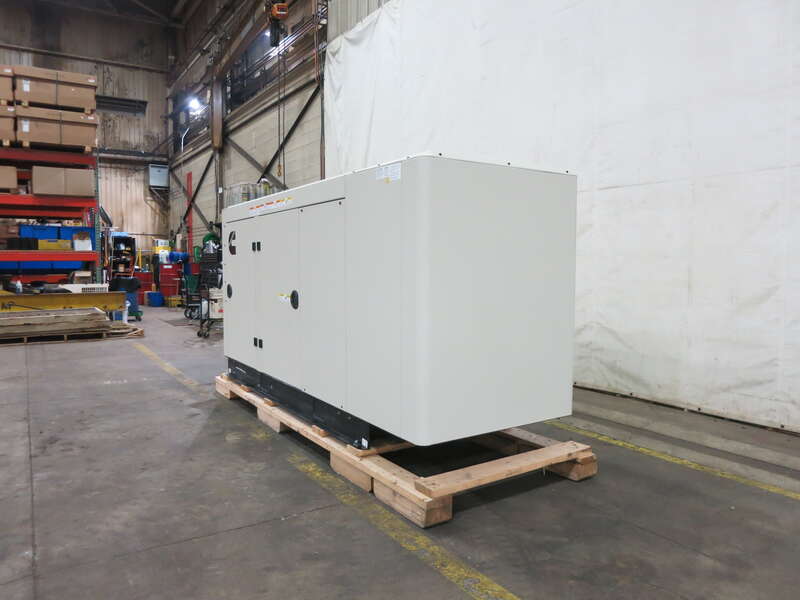 New Cummins C50N6 QSJ5.9G Natural Gas / Propane Generator, EPA Certified - Single Phase