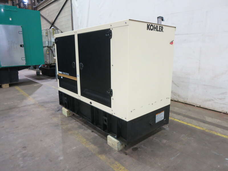 Used Kohler 40REOZJC 4024HF Diesel Generator, 248 Hrs, EPA Tier 3
