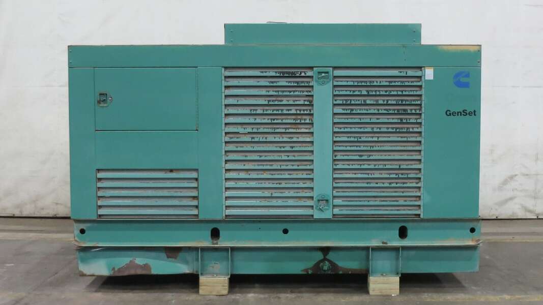 Used Cummins DFAC Diesel Generator, 649 Hrs
