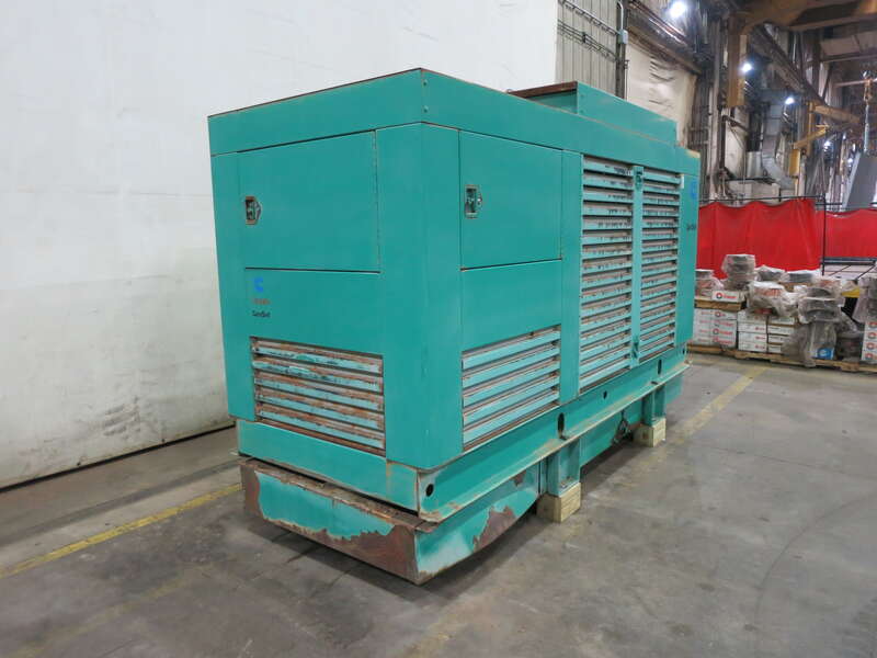 Used Cummins DFAC Diesel Generator, 649 Hrs