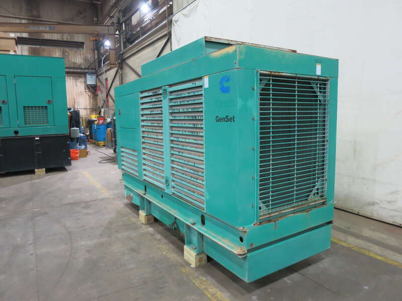Used Cummins DFAC Diesel Generator, 649 Hrs