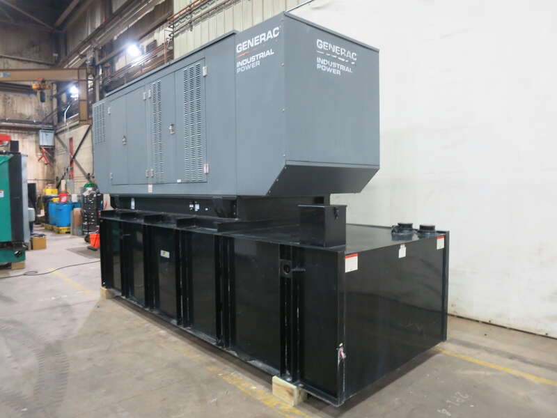Used Generac Iveco/FPT 8.7L Diesel Generator, 531 Hrs, EPA Tier 3