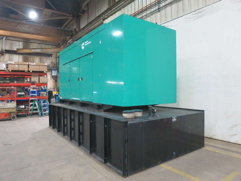 Used Cummins DFEK QSX15-G9 Diesel Generator, 300 Hrs, EPA Tier 2