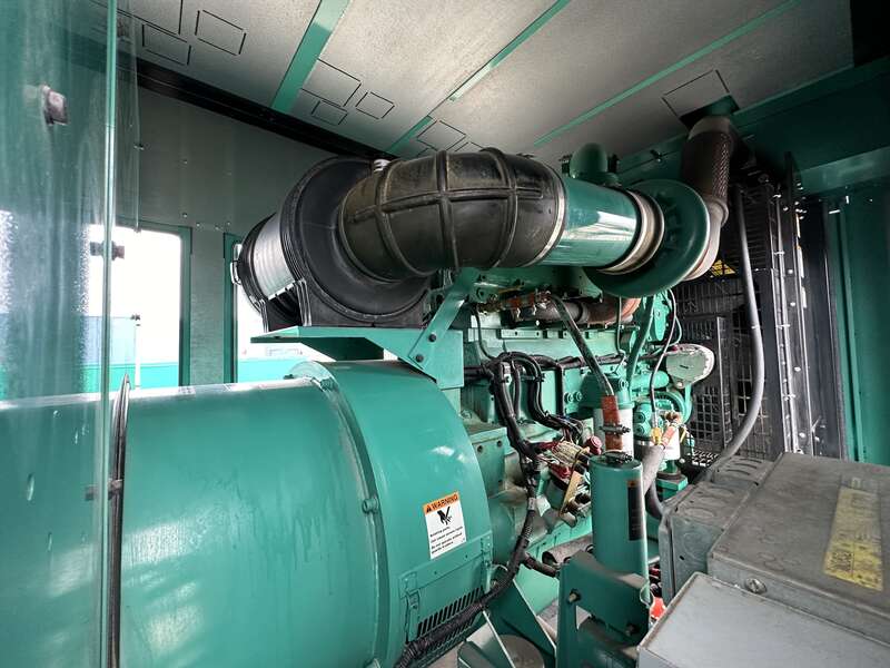 Used Cummins DFEK QSX15-G9 Diesel Generator, 300 Hrs, EPA Tier 2