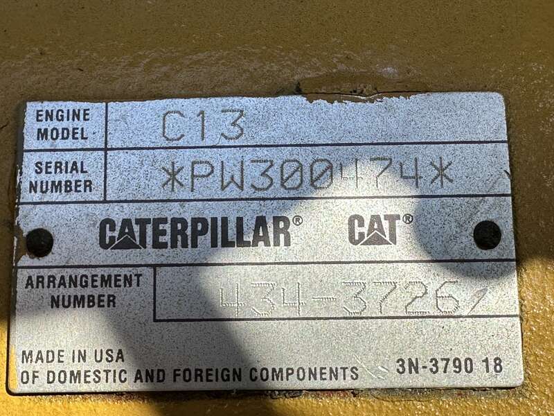 Used Caterpillar C13 Diesel Generator 354 Hrs EPA Tier 3