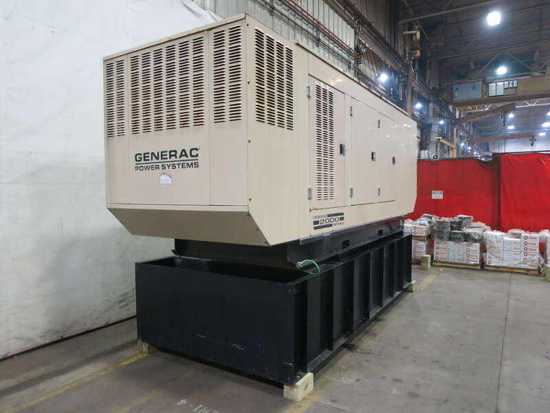 Used Generac SD300 Diesel Generator, 1072 Hrs