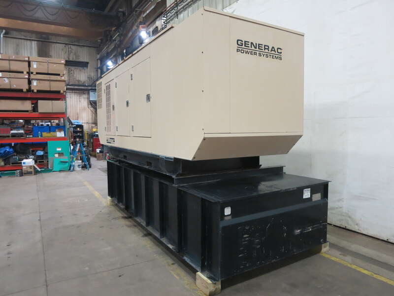 Used Generac SD300 Diesel Generator, 1072 Hrs
