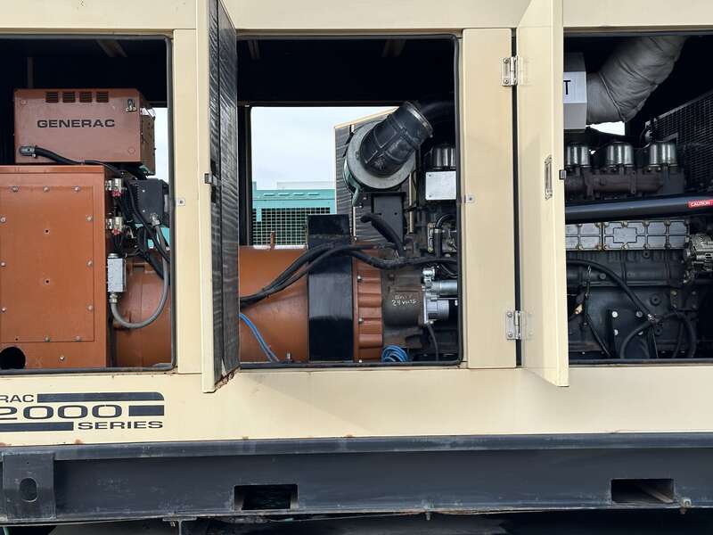 Used Generac SD300 Diesel Generator, 1072 Hrs